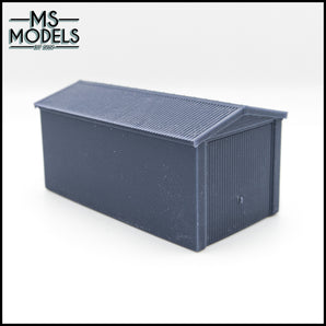 Pebbledash Car Garage 2