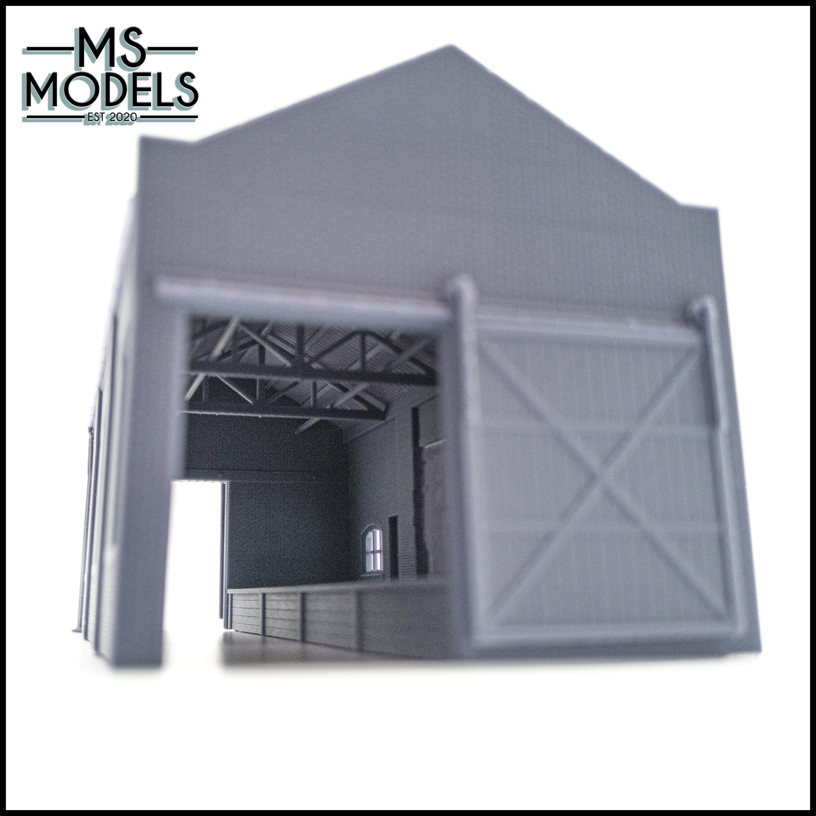 Shead Model LMS Goods Shed N TT OO TT:120 model railway goods yard scenery – MS Models