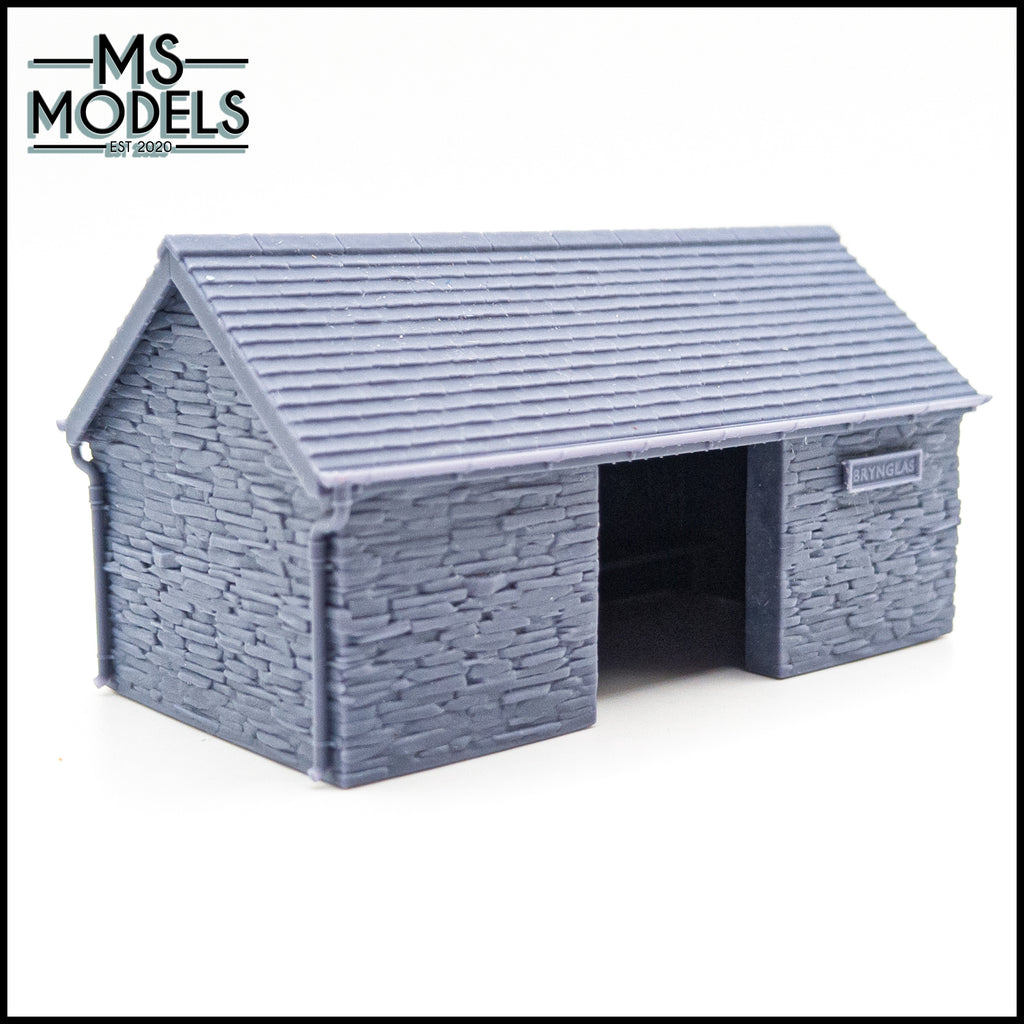 OO9/O16.5 Narrow Gauge Station Building Brynglas Talyllyn Railway Slate ...
