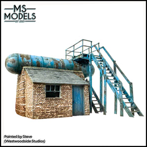 Egg-Ended Boiler Based Water Tower
