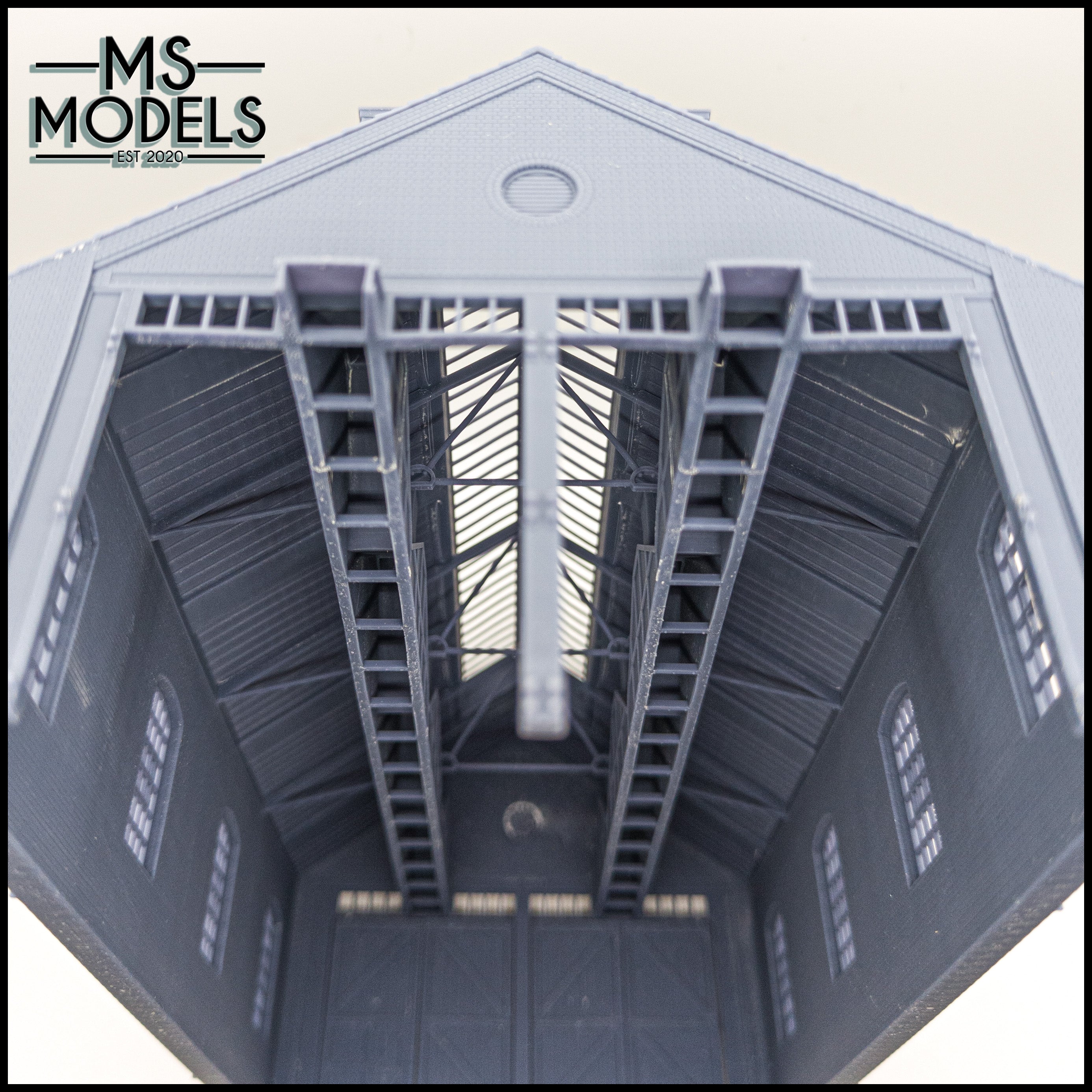 Two Engine Shed GWR Style Two-Road Brick Engine Shed β MS Models