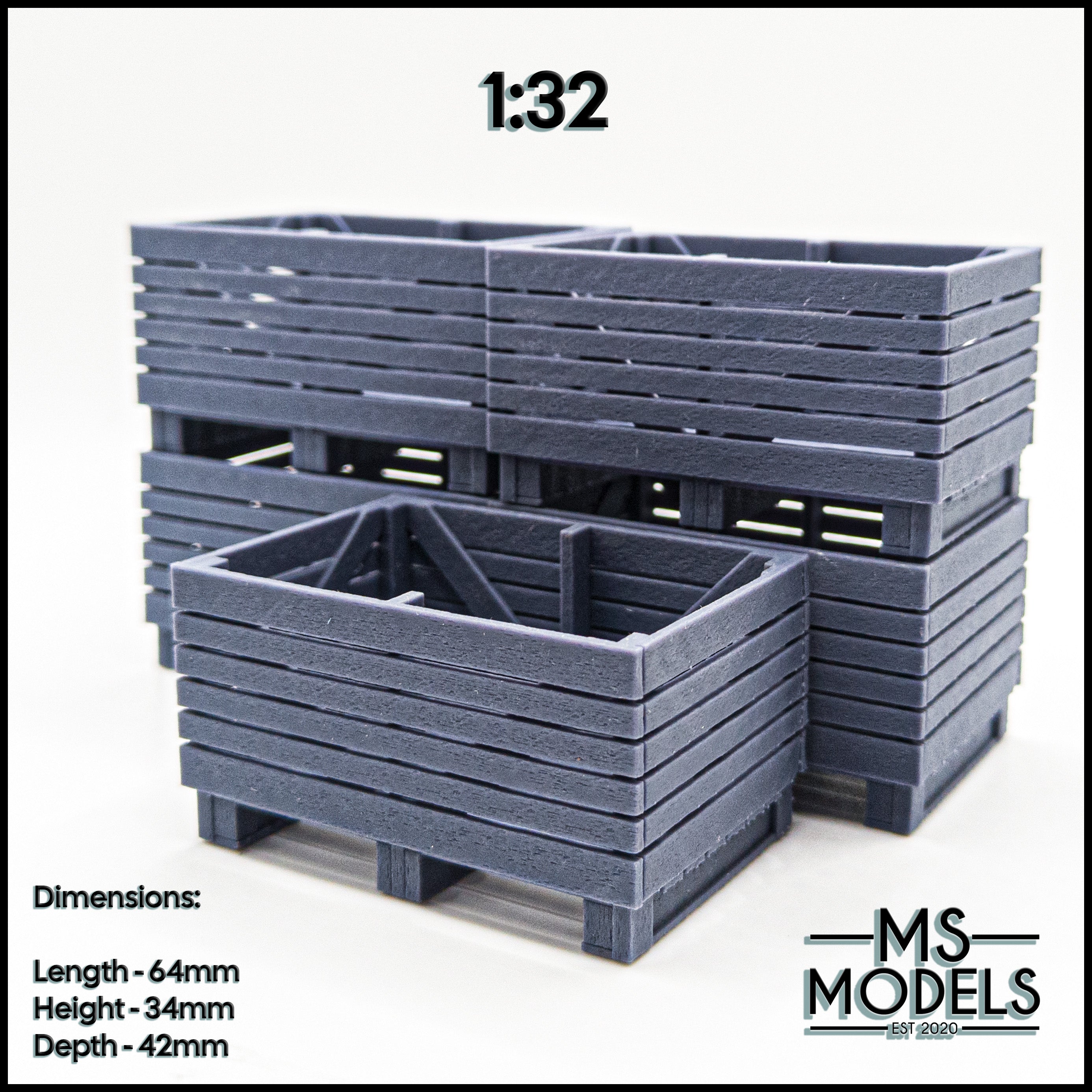 Large Potato Crates MS Models Large Potato Crates MS Models
