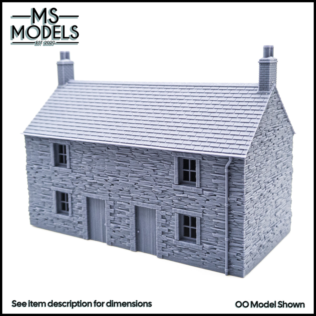Semi Detached Slate Cottages – MS Models