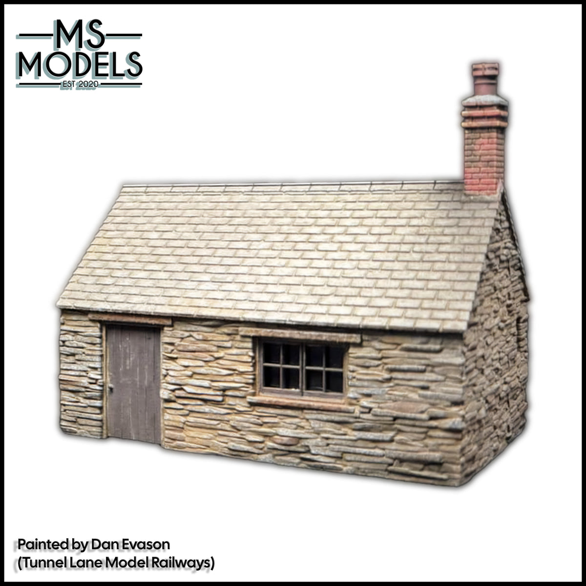 Narrow Gauge Office Building OO9 5.5mm O16.5 slate built for yards – MS ...
