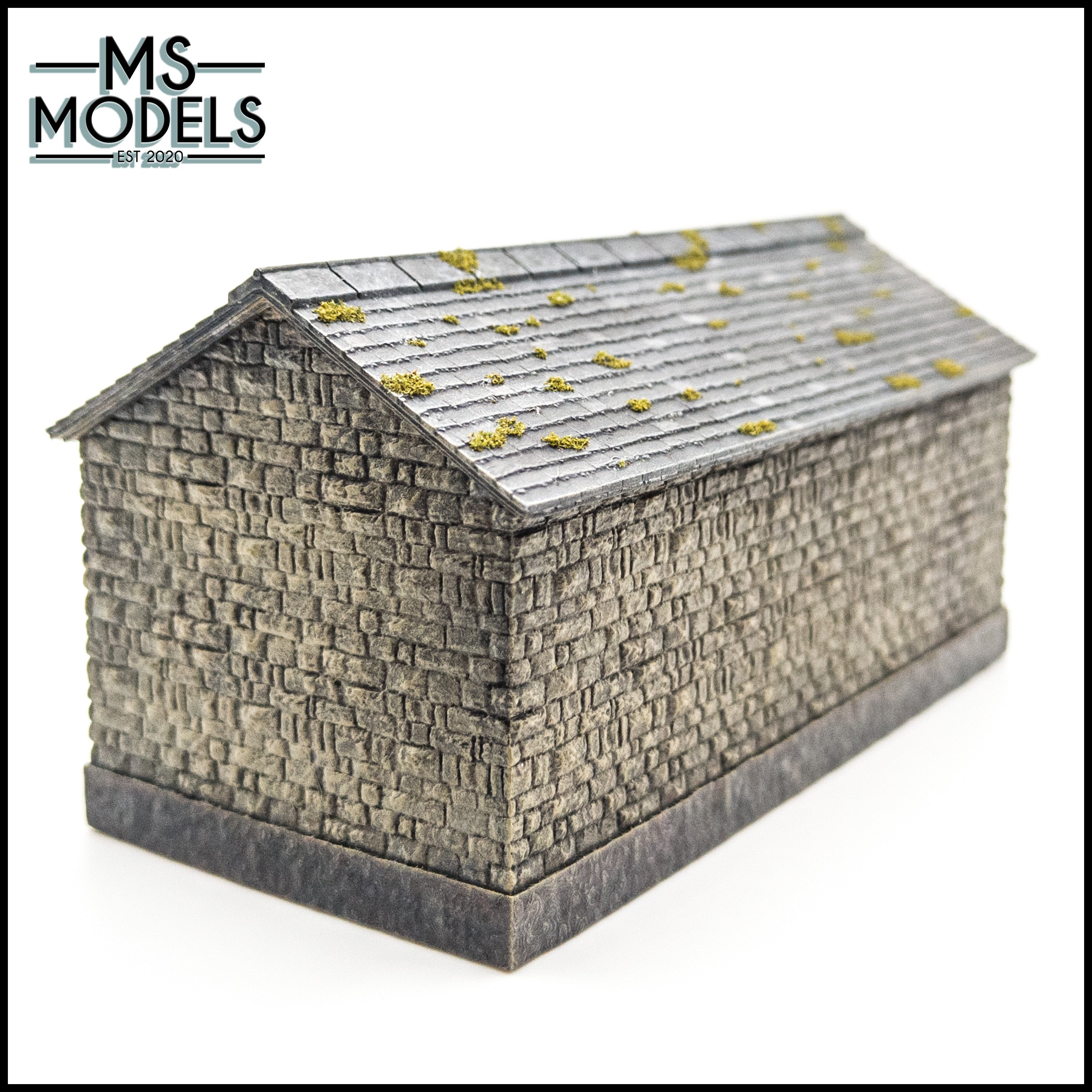 Narrow Gauge Stone Built Engine Shed – MS Models