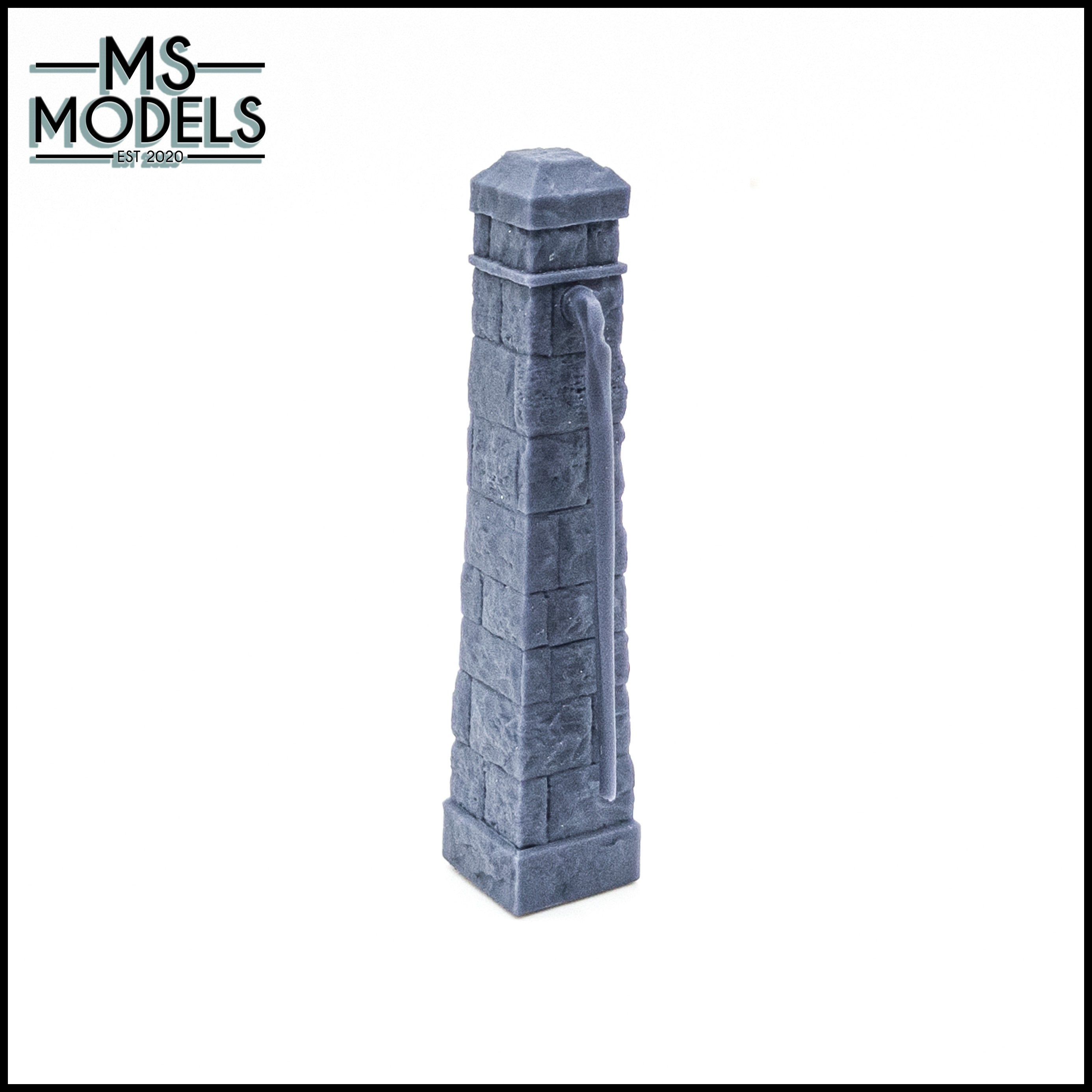 Water Column Tower stone built for N TT:120 TT:100 OO O Model Railway ...