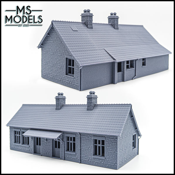 MS Models - N, TT120 TT:120 OO OO9 O O16.5 NG7 Model Railway Buildings