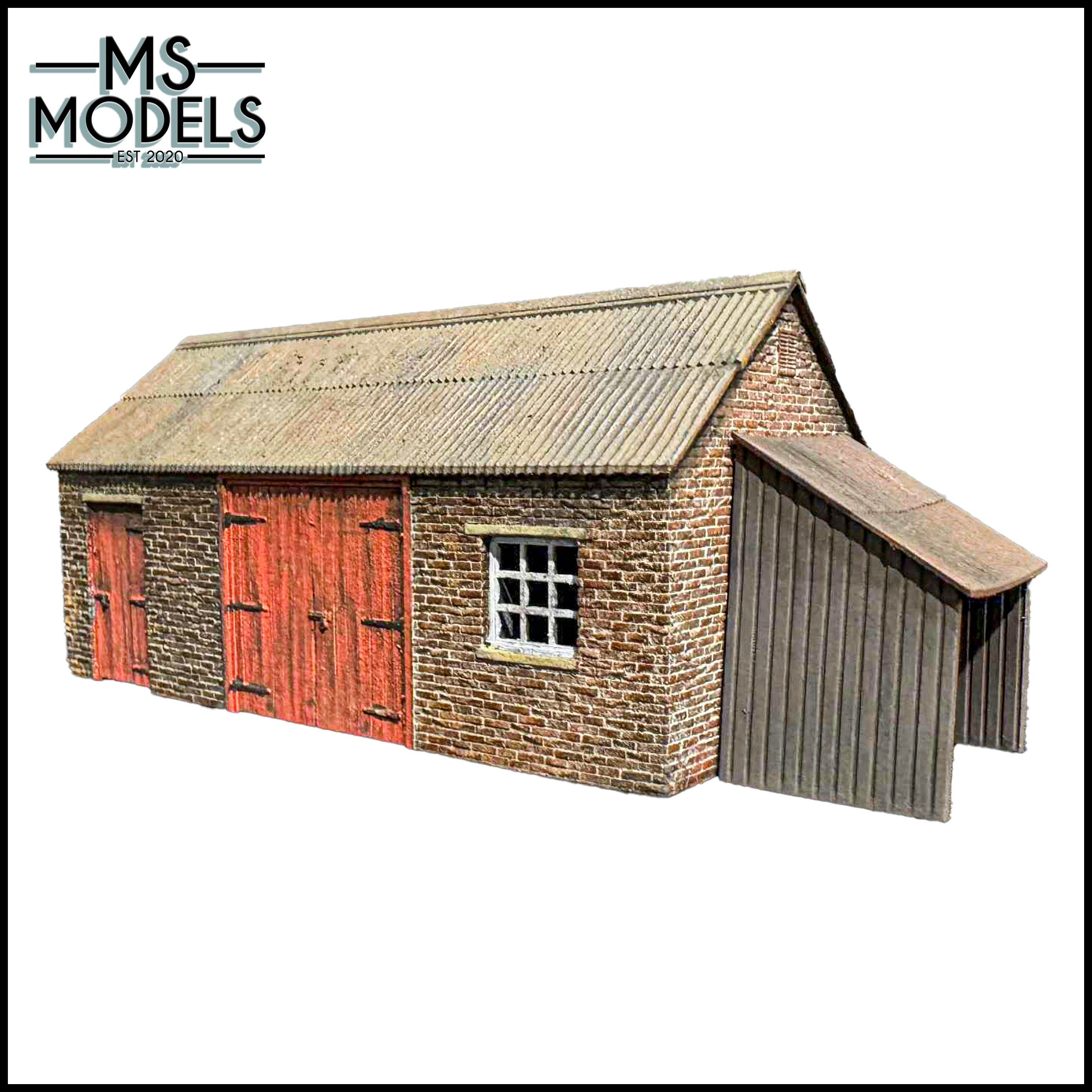 Costom Ms Model Kit Workshop and Lean-to – MS Models